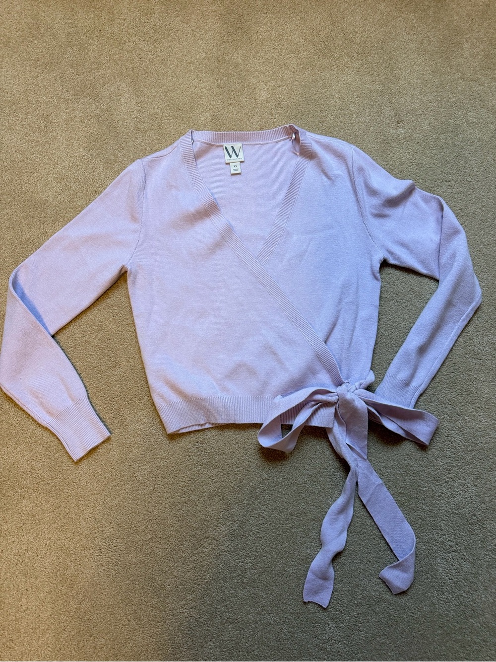 Worthington Womens V Neck Long Sleeve Sweater
